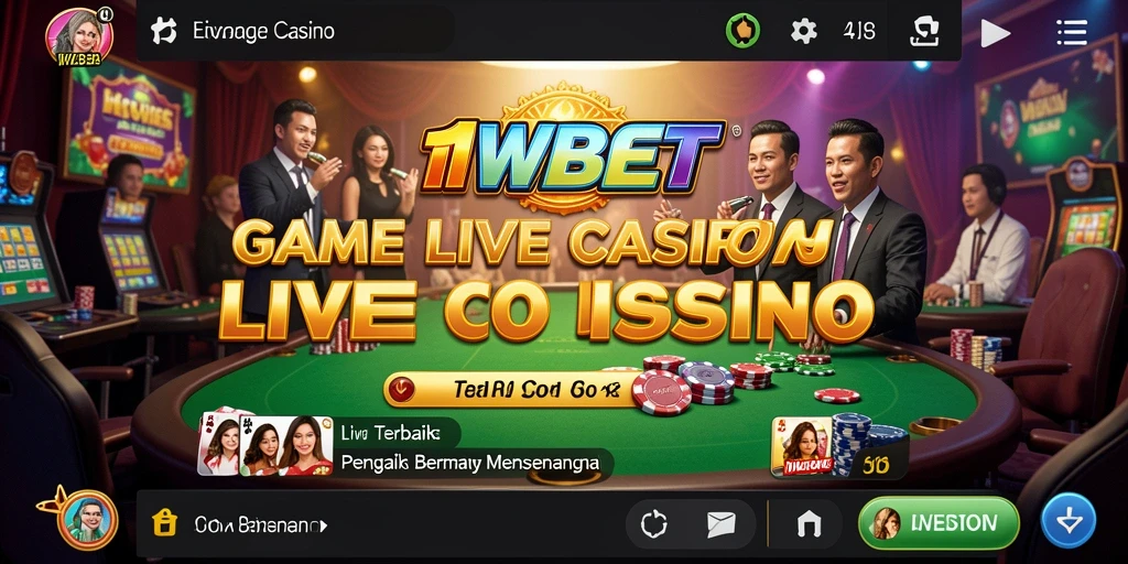 Tampilan gameplay Live Casino yang menarik di 11WBET.