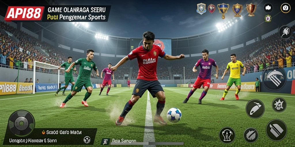 Tampilan screenshot API88 menampilkan aksi seru dalam permainan olahraga.