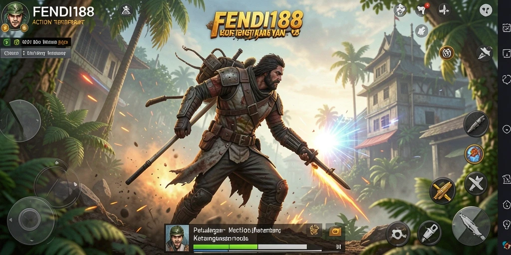 Tangkapan layar gameplay FENDI188 menampilkan aksi mendebarkan dan pertarungan epik.