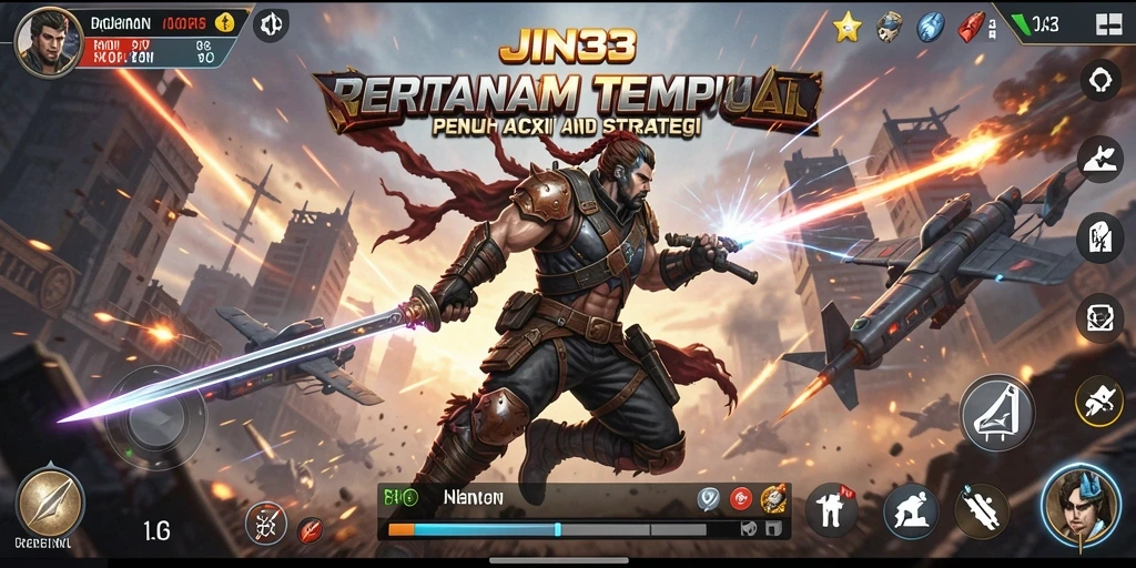 Tampilan menarik dari pertempuran seru dalam JIN33.