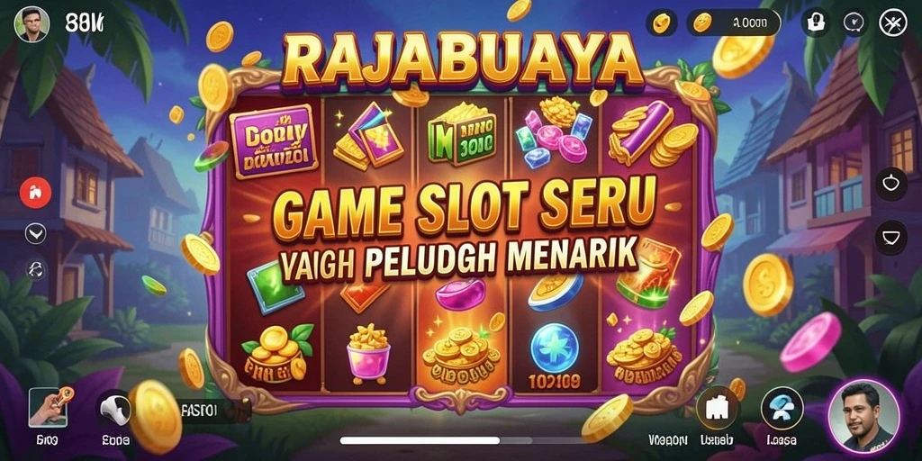 Tampilan gameplay RAJABUAYA yang mengasyikkan dan penuh warna.
